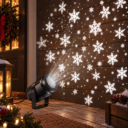 Rotating LED Christmas Projector Lamp