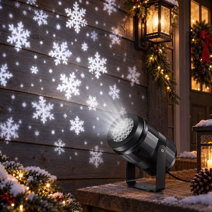 Rotating LED Christmas Projector Lamp