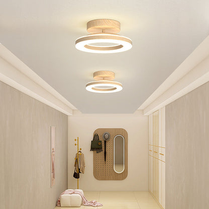 Round Acrylic Ceiling Light for Hallways Modern | Velirox
