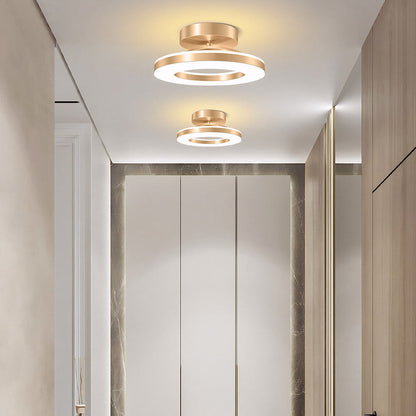 Round Acrylic Ceiling Light for Hallways Modern | Velirox