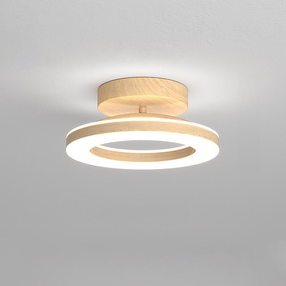 Round Acrylic Ceiling Light for Hallways Modern | Velirox