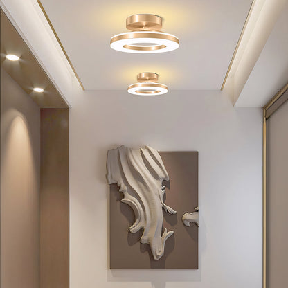 Round Acrylic Ceiling Light for Hallways Modern | Velirox