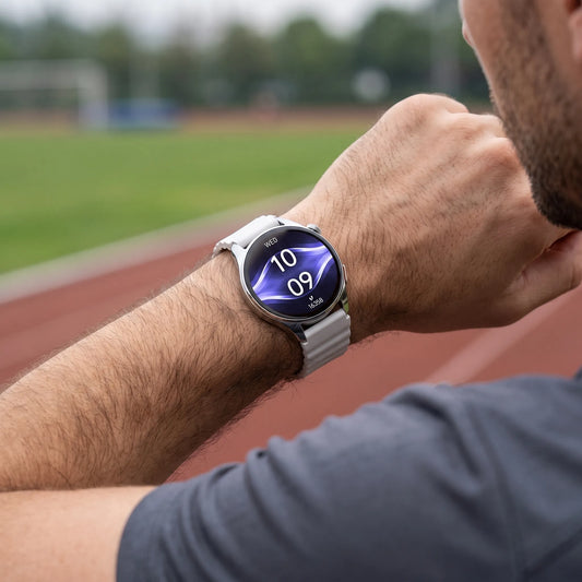 Round Display GPS Tracking Smartwatch