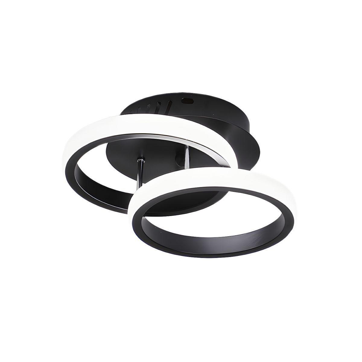 Round LED Ceiling Light Modern Metal Finish | Orienne