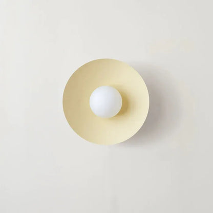 Round Metal Ceiling Light for Minimalist Spaces | Luvetra