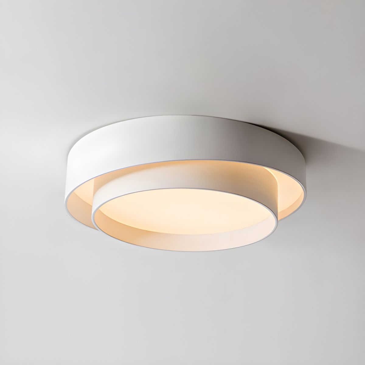 Round Nordic LED Metal Ceiling Light | Gorvess