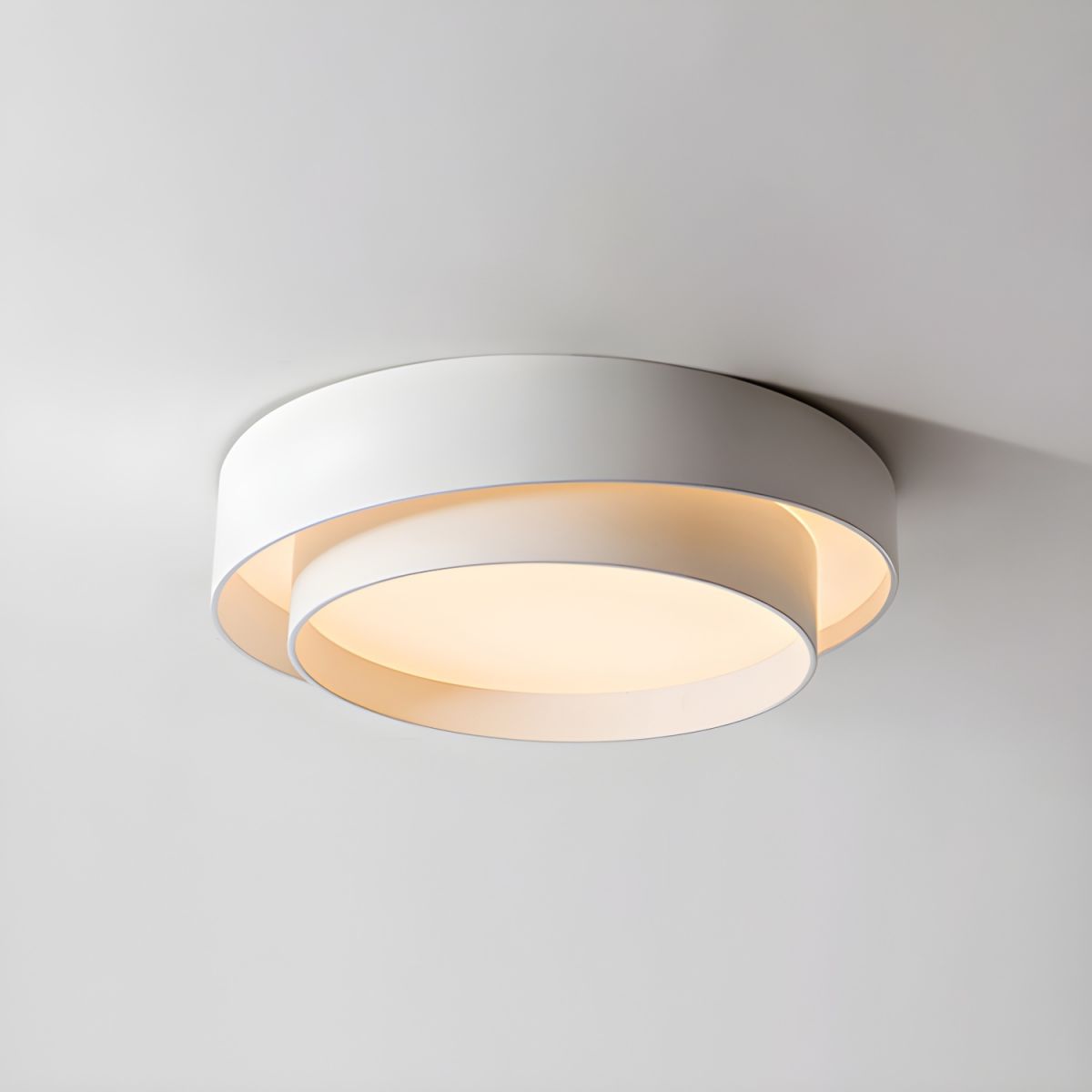 Round Nordic LED Metal Ceiling Light | Gorvess