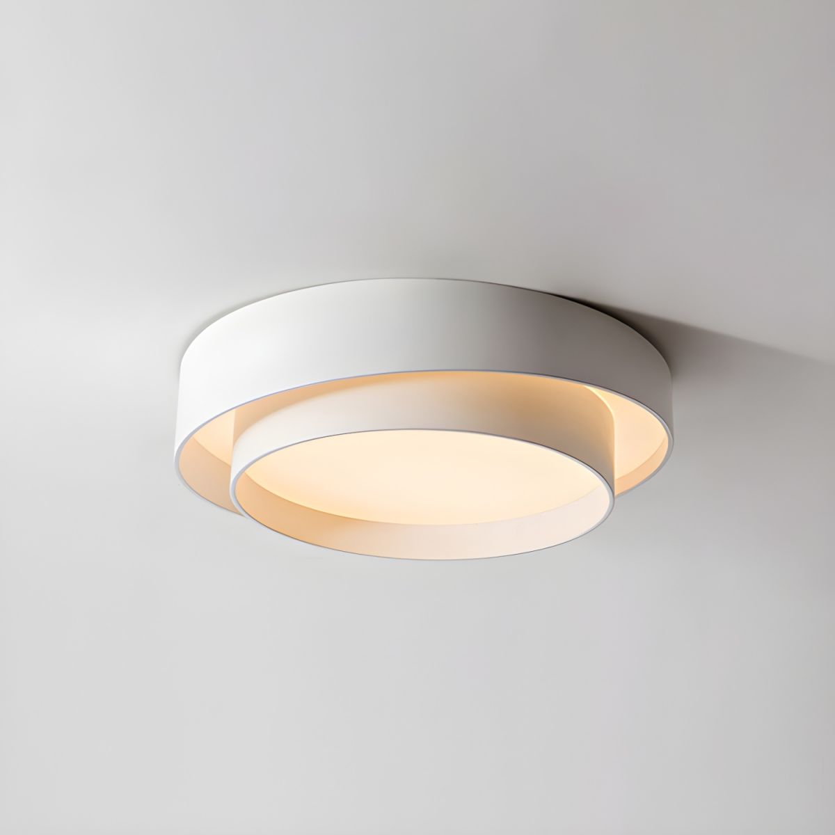 Round Nordic LED Metal Ceiling Light | Gorvess