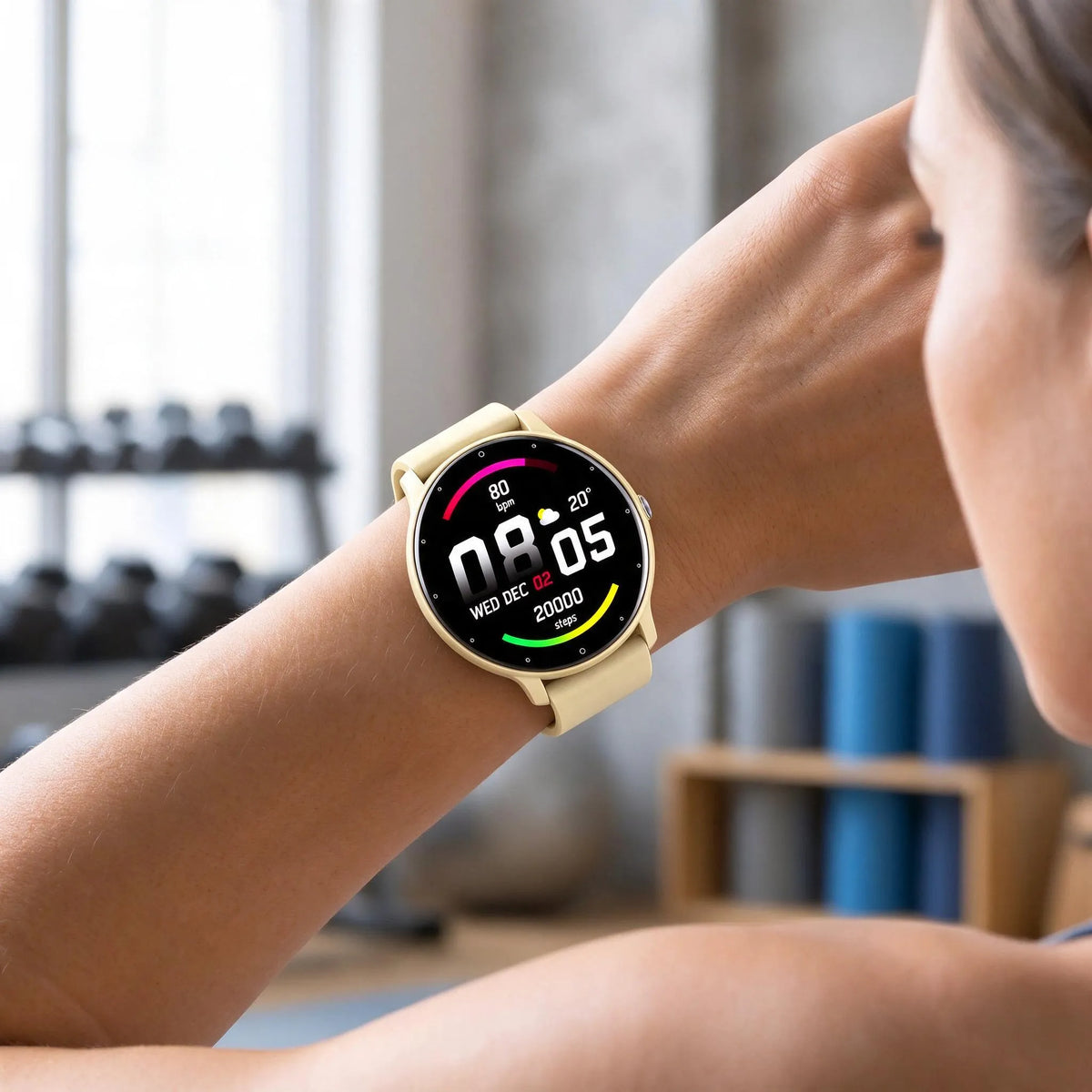 Round Touch Screen Smart Watch
