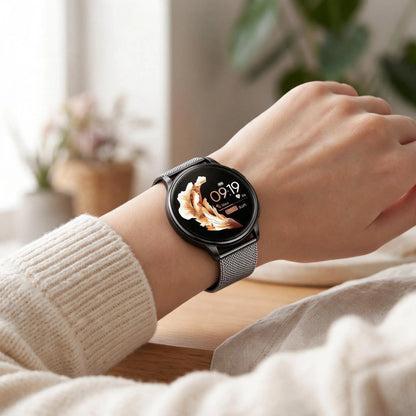 Round Touchscreen Bluetooth Smart Watch