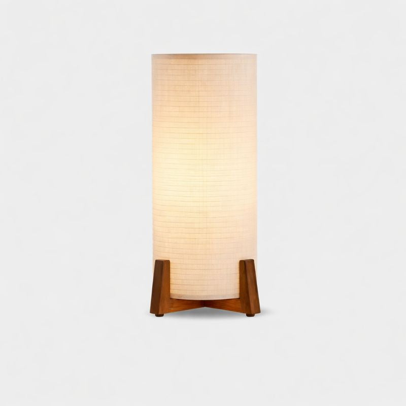 Scandinavian Floor Lamp Fabric Shade Interior Lighting | Melvino