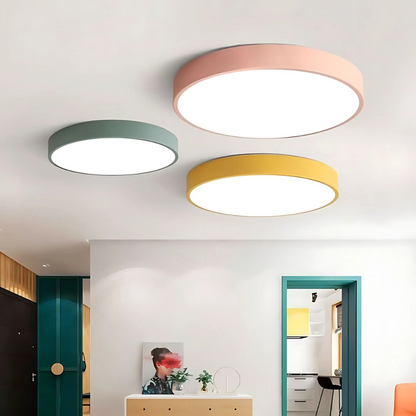 Scandinavian LED Ceiling Light Fixture for Home | Lunarex