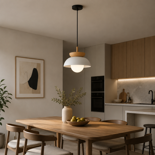 Scandinavian Pendant Light  Modern Hanging Lamp for Kitchen, Dining and Living Room