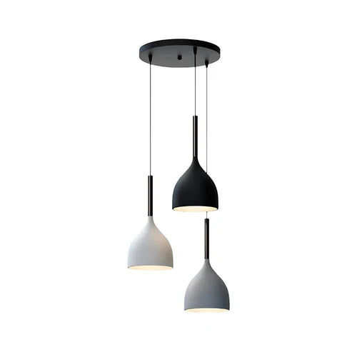 Scandinavian Resin Shade Pendant Light Fixture | Velires