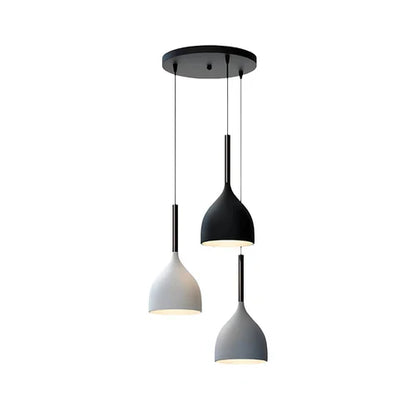 Scandinavian Resin Shade Pendant Light Fixture | Velires