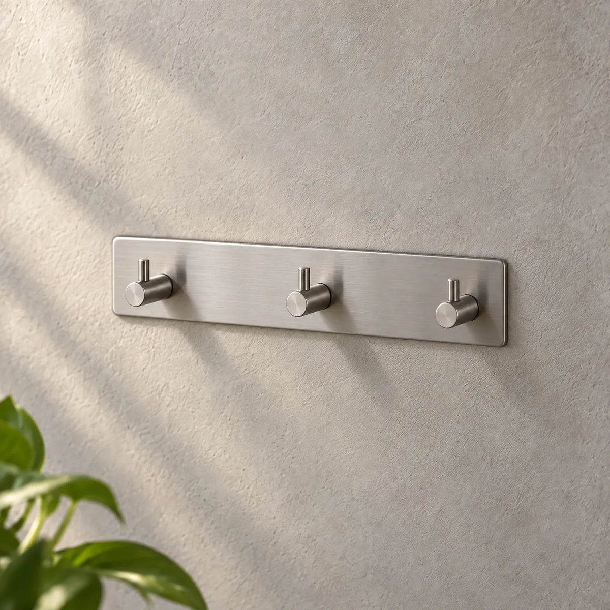 Self Adhesive Wall Hook Rack with Multiple Hooks