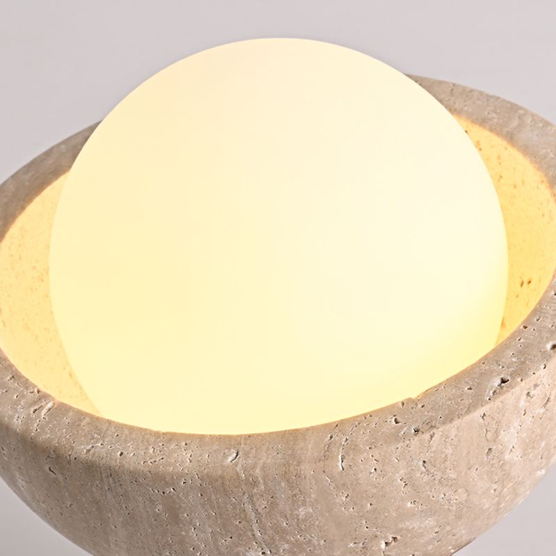 Semi Flush Japanese Ceiling Light White Glass Wood | Seliro