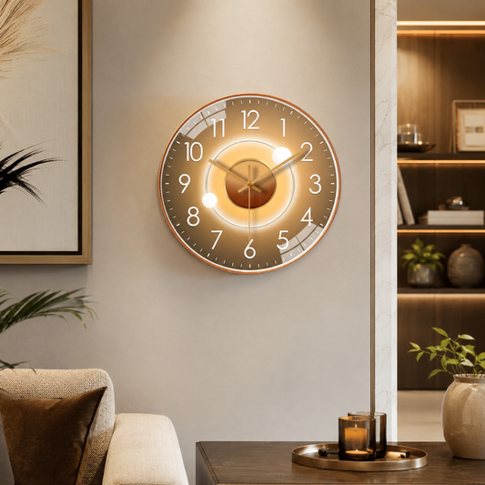 Silent Modern Digital Wall Clock for Any Room | Chronel