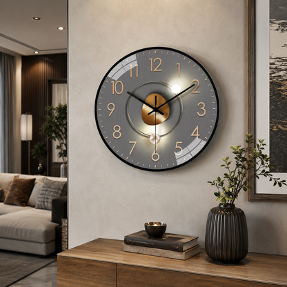 Silent Modern Digital Wall Clock for Any Room | Chronel