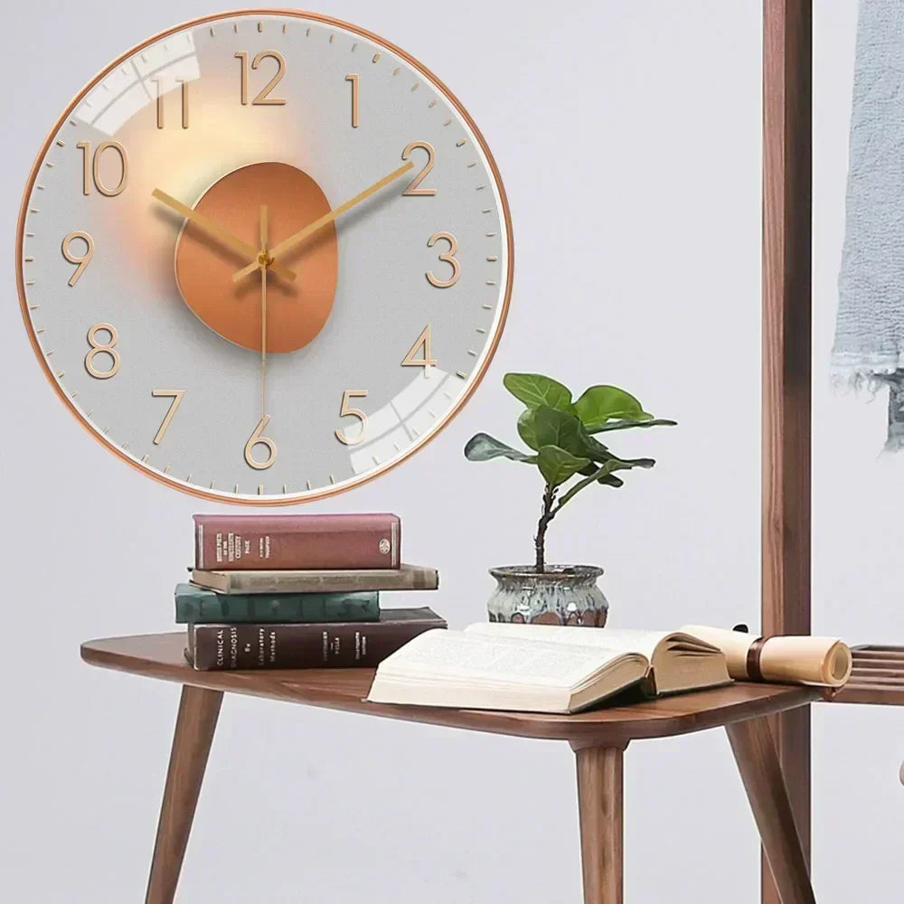 Silent Modern Digital Wall Clock for Any Room | Chronel