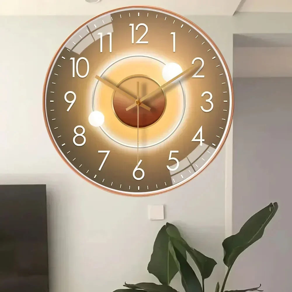 Silent Modern Digital Wall Clock for Any Room | Chronel
