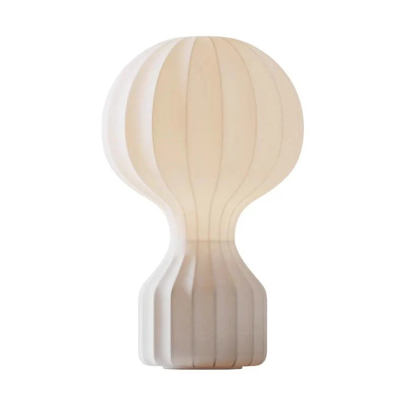 Silk Shade Organic Table Lamp Remember Style | Saboro