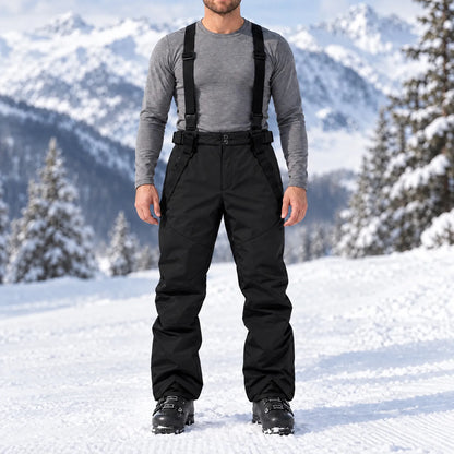 Ski Snow Pants With Suspenders