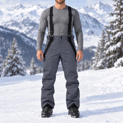Ski Snow Pants With Suspenders