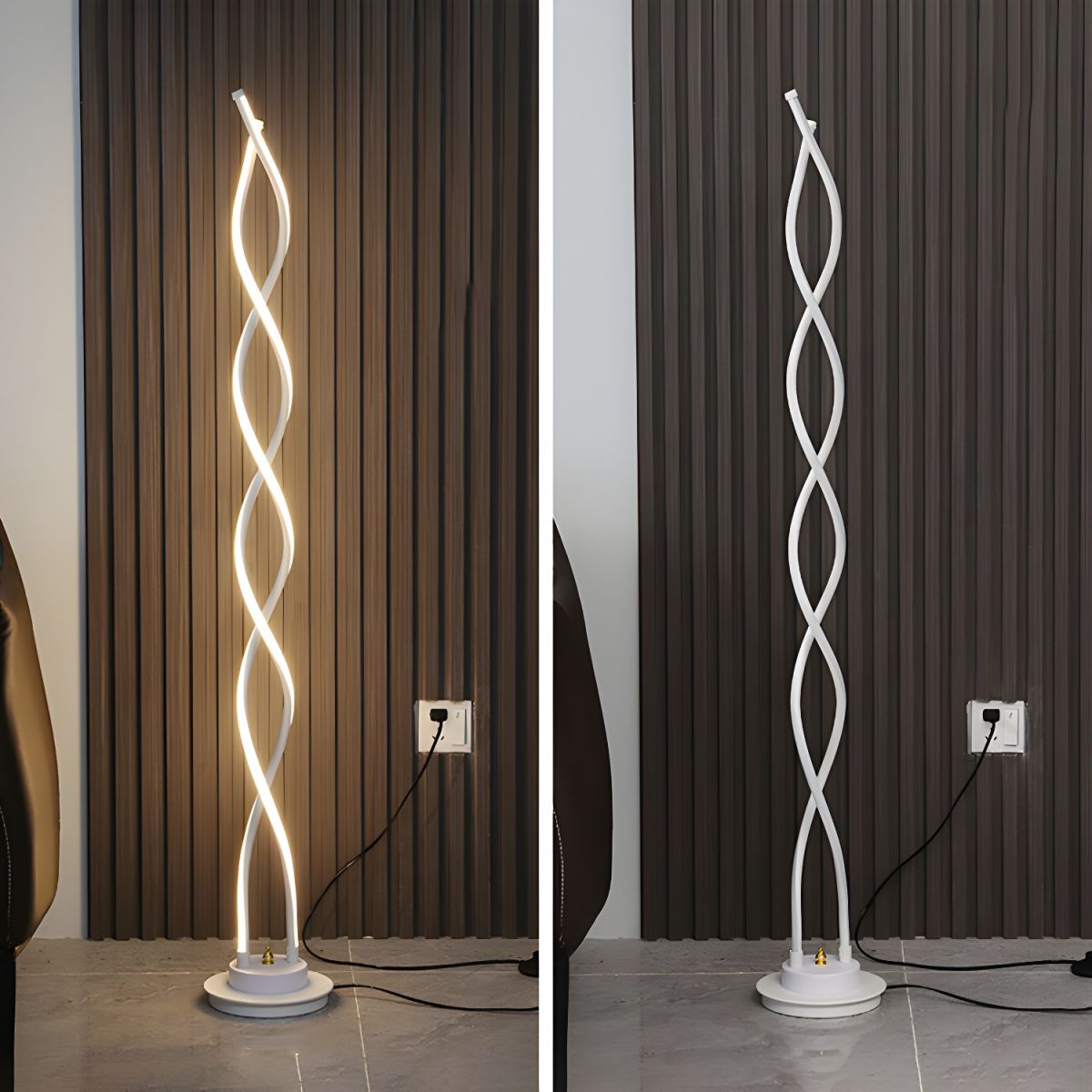 Sleek Metal Linear Floor Lamp for Modern Spaces | Felrixo