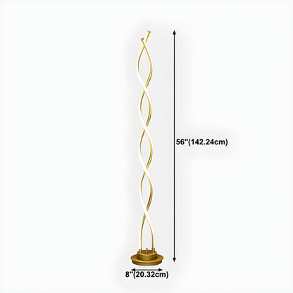 Sleek Metal Linear Floor Lamp for Modern Spaces | Felrixo