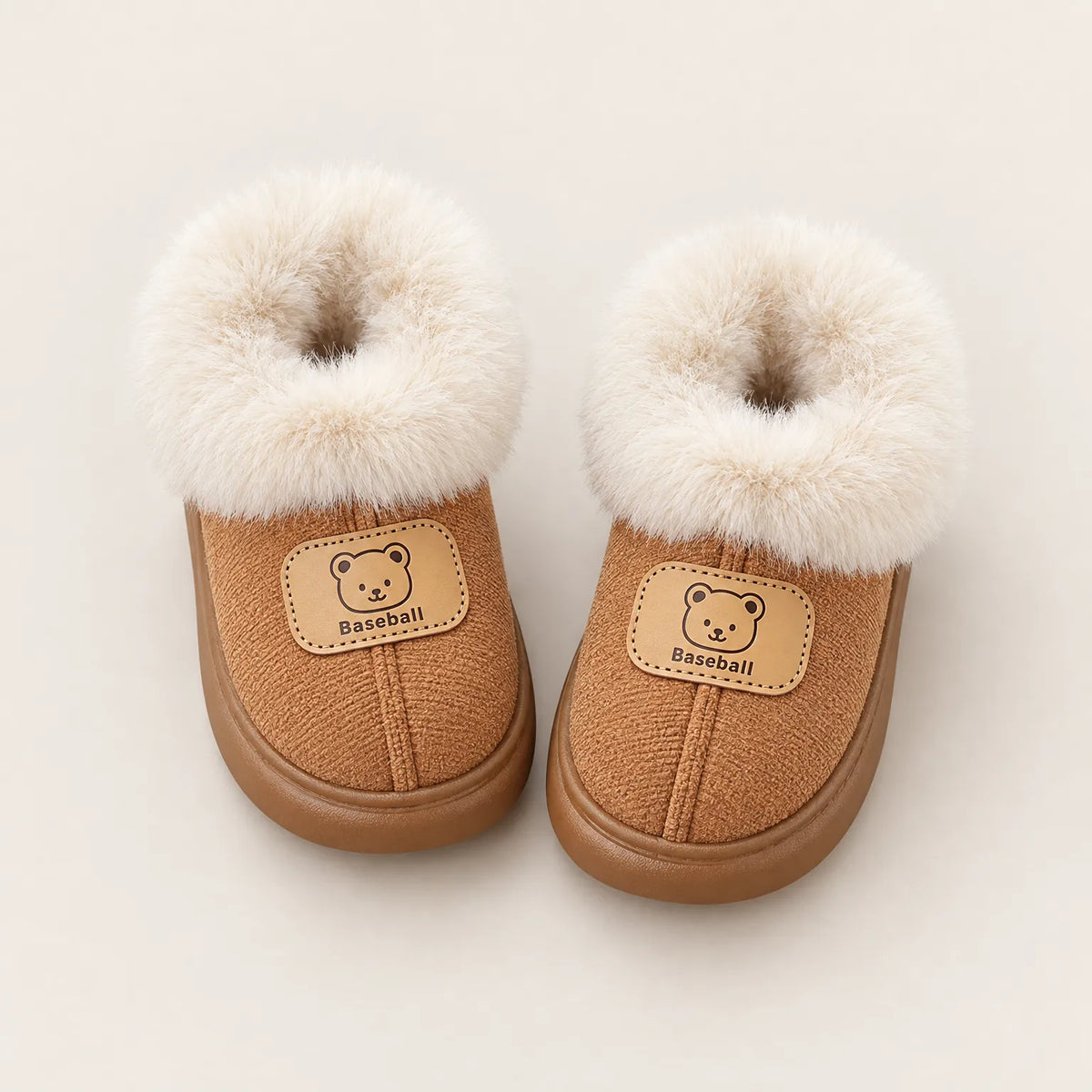 Slip On Round Toe Winter Boots