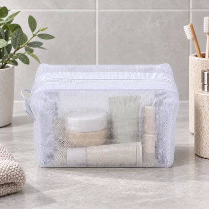 Small Mesh Cosmetic Bag