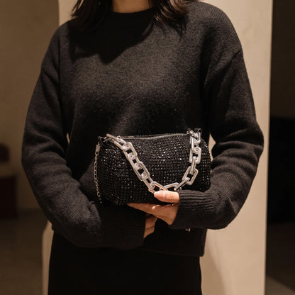 Small Pillow Evening Bucket Bag