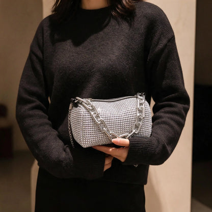 Small Pillow Evening Bucket Bag