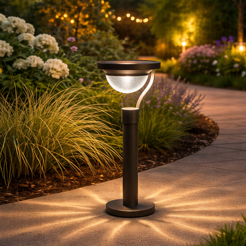 Solar Decorative Pattern Path Light Outdoor LED | Jerqis