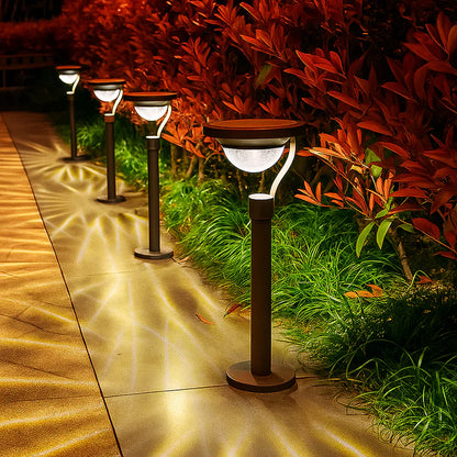 Solar Decorative Pattern Path Light Outdoor LED | Jerqis