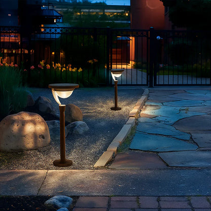 Solar Decorative Pattern Path Light Outdoor LED | Jerqis