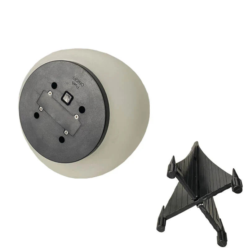 Solar Frosted Globe Outdoor Ground Light | Xelnora