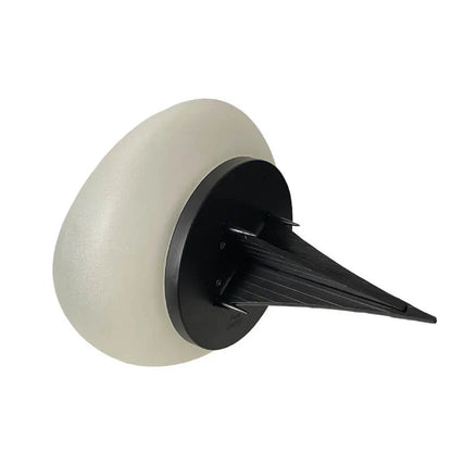 Solar Frosted Globe Outdoor Ground Light | Xelnora