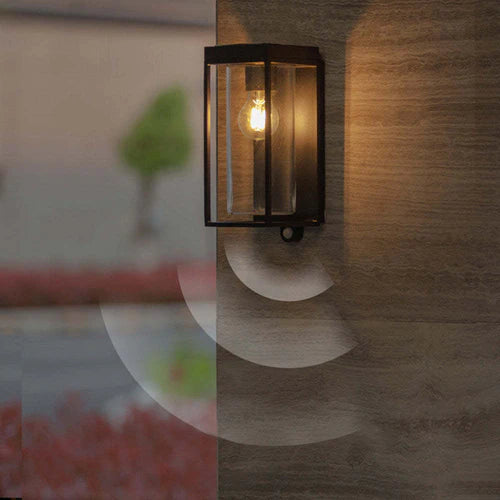 Solar Glass Outdoor Wall Light for Exterior Use | Norexa