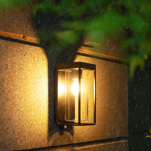 Solar Glass Outdoor Wall Light for Exterior Use | Norexa