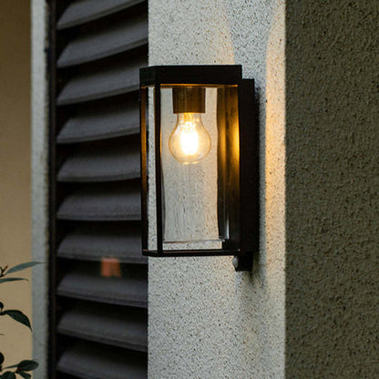 Solar Glass Outdoor Wall Light for Exterior Use | Norexa