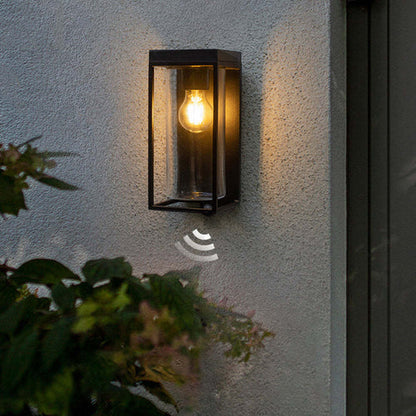 Solar Glass Outdoor Wall Light for Exterior Use | Norexa