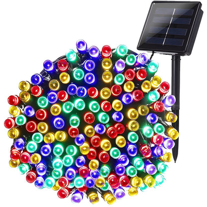 Solar LED Beaded Outdoor String Light Modern | Olnico