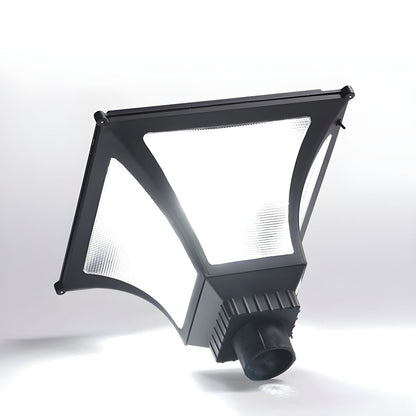 Solar LED Outdoor Post Lantern Aluminium Modern Design | Menvaro