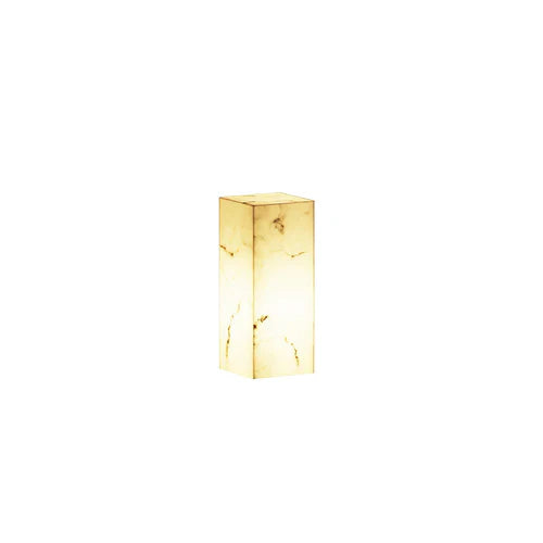 Solar Marble Cube Garden Outdoor Light Modern Design | Ilvenco