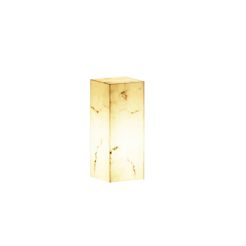 Solar Marble Cube Garden Outdoor Light Modern Design | Ilvenco