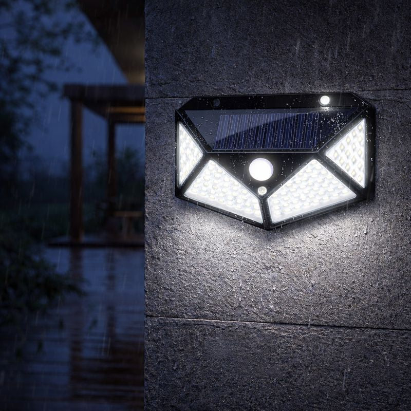 Solar Motion Sensor LED Outdoor Light Wide Coverage | Xarnico