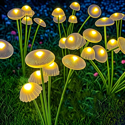 Solar Mushroom LED Ground Light for Garden Outdoor Use | Solvix