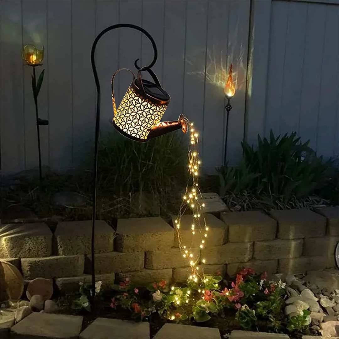 Solar Outdoor Light with LED Starry Effect | Selvaro